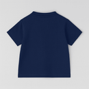 Navy Mandarin Pique Polo Nawao.com