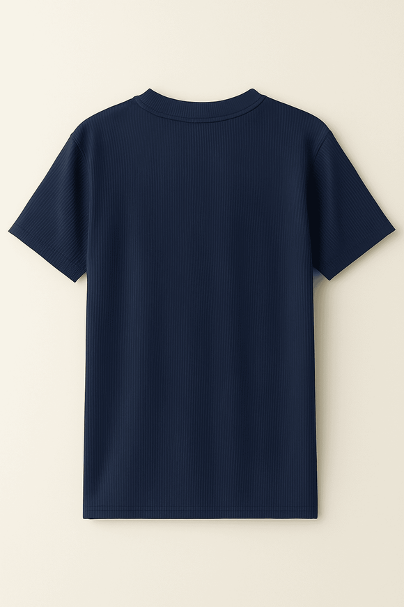 Navy Men T Shirt Navy Small Nawao.com