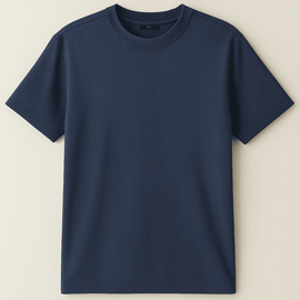 Navy Men T Shirt Navy Small Nawao.com