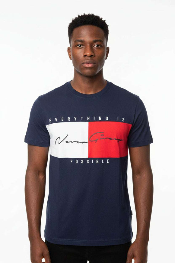 Navy Mens Tshirt Navy Nawao.com