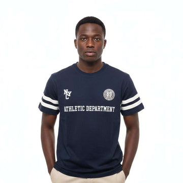 Navy Mens Tshirt Navy Small Nawao.com