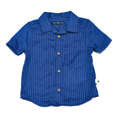Navy Pin Stripe 2 Pcs Set Nawao.com