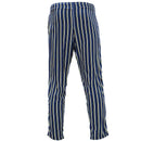 Navy Printed Stripes Pyjama Bottom Navy Nawao.com