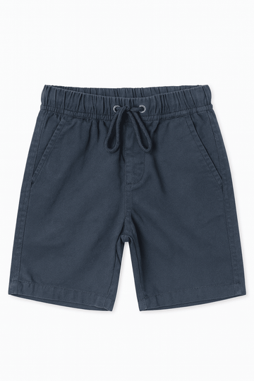 Navy Pullon Shorts Nawao.com