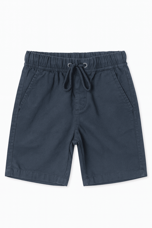 Navy Pullon Shorts Nawao.com