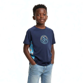 Navy Rash Guard T Shirt Navy Nawao.com