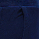 NAVY RIBBED PRINT JOGGER Nawao.com