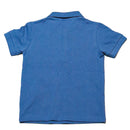 Navy Short Sleeve Polo Shirt Nawao.com