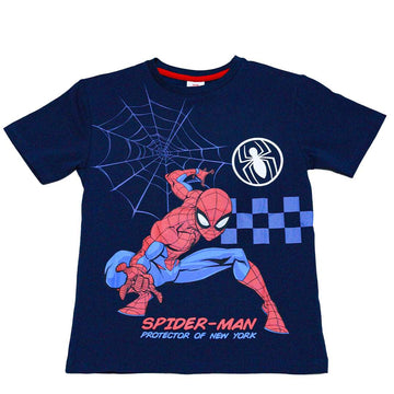 Navy Spiderman Tee Nawao.com