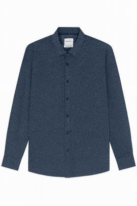 Navy Stand Up Pack Shirt Nawao.com