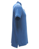 Navy Standup Color Polo Shirt With Chest Nawao.com