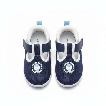 Navy Strap Sneaker Navy Nawao.com