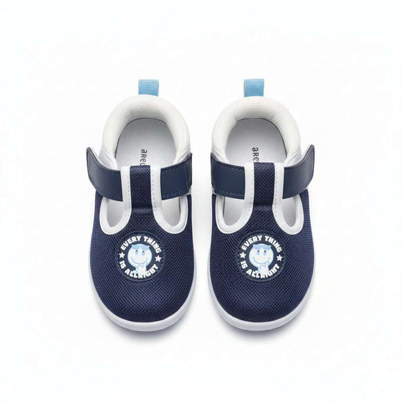 Navy Strap Sneaker Navy Nawao.com