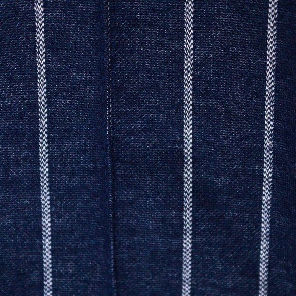 Navy Stripe Pullon Trouser Nawao.com