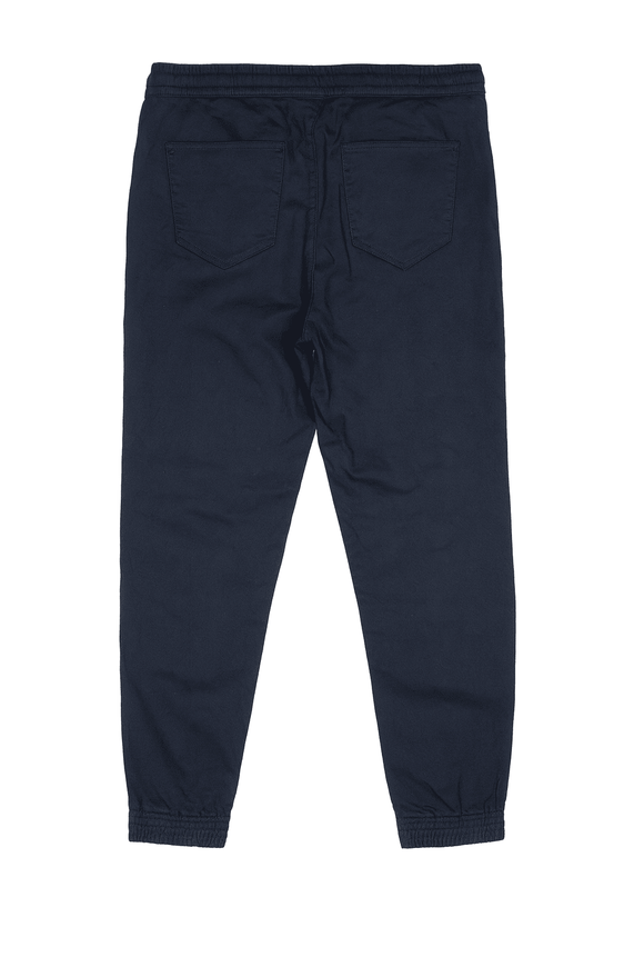 Navy Twill Jogger Nawao.com