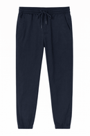 Navy Twill Jogger Nawao.com