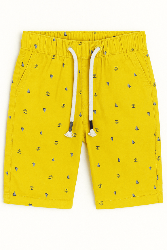 Navy Yellow 2 Pc Pack Shorts Assorted Nawao.com