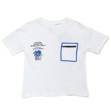 Off White Cut N Sew Oversize Sonic T Shirt White Nawao.com