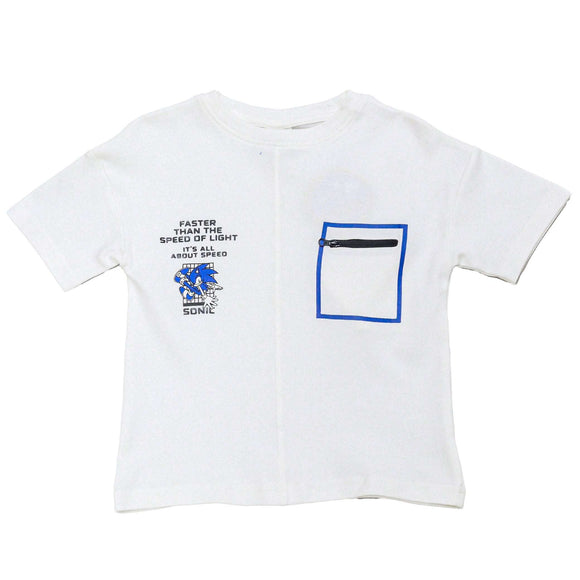 Off White Cut N Sew Oversize Sonic T Shirt White Nawao.com