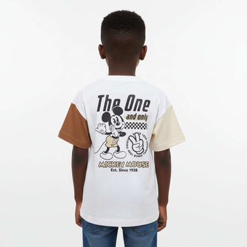 Off White Oversized Mickey Mouse T Shirt White Nawao.com