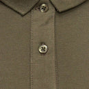 Olive Basic Polo Shirt Dark Nawao.com