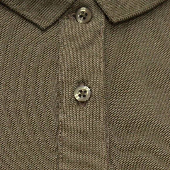 Olive Basic Polo Shirt Dark Nawao.com
