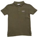 Olive Chest Logo Polo Dark Nawao.com