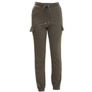 Olive Elasticated Waist Jogger Nawao.com