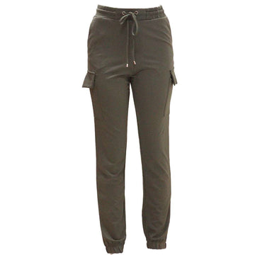 Olive Elasticated Waist Jogger Nawao.com