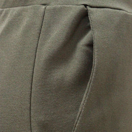 Olive Elasticated Waist Jogger Nawao.com