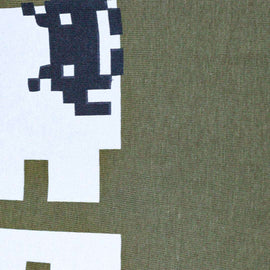Olive Gamer Printed Short Sleeve T Shirt Dark Green 5 6 Years Nawao.com