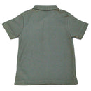 Olive Green  Basic Polo Shirt Nawao.com