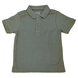 Olive Green  Basic Polo Shirt Nawao.com