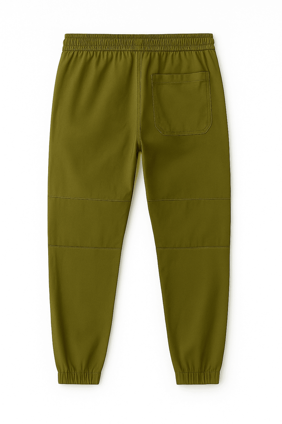 Olive Green Grament Jogger Dark faded Green Nawao.com