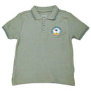 Olive Green Pique Shortsleeve Polo Green 3 4 Years Nawao.com