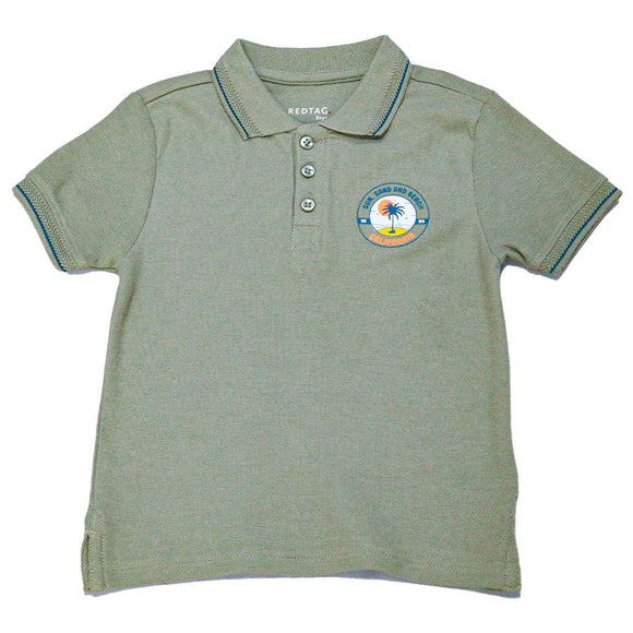 Olive Green Pique Shortsleeve Polo Green 3 4 Years Nawao.com