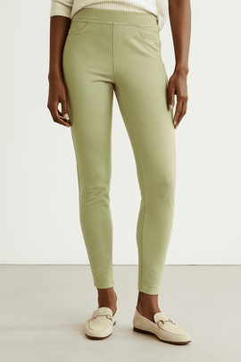 Olive Knit Jegging Dark Nawao.com