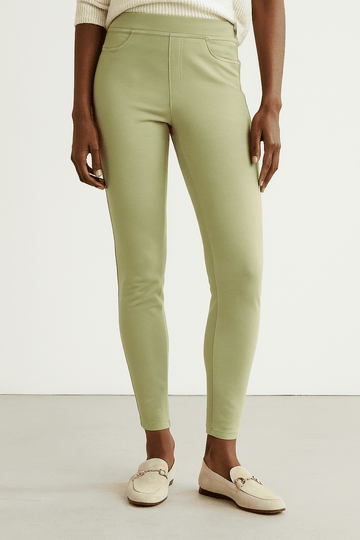 Olive Knit Jegging Dark Nawao.com