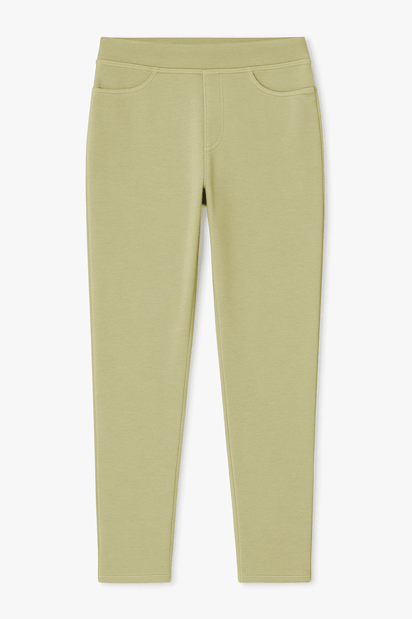 Olive Knit Jegging Dark Nawao.com