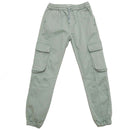 Olive Pullon Jogger Cargo Casual Trouser Green Nawao.com