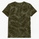 Olive Surfer Dude Allover Print Tee Nawao.com