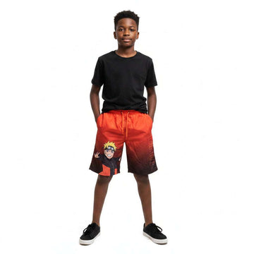 Orange Naruto Swim Shorts Orange Nawao.com