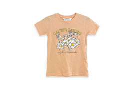 Orange  S/S Placement Print Pj Sets With Shorts  Orange Nawao.com