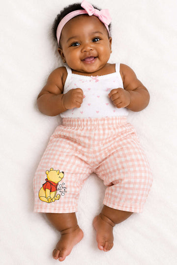 Orange Winnie The Pooh Active Pants Orange Nawao.com