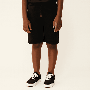 Pale Black Active Shorts Nawao.com