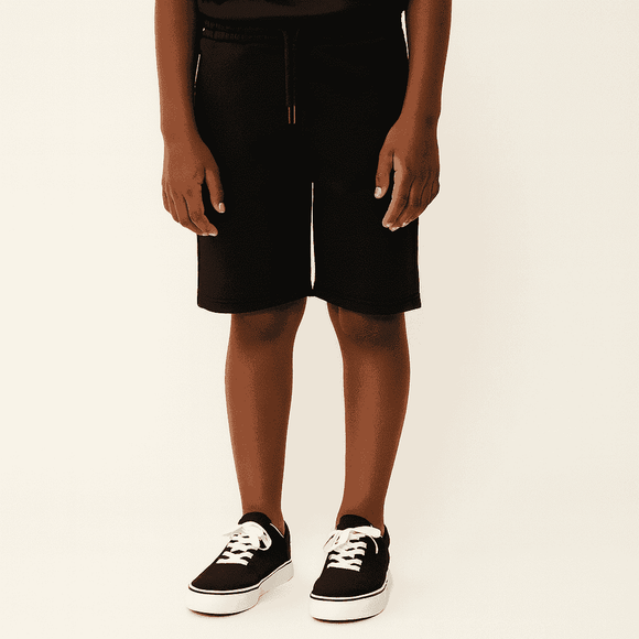 Pale Black Active Shorts Nawao.com