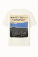 Pale Blue Graphic Tee Pale Nawao.com