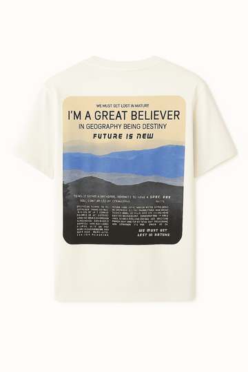 Pale Blue Graphic Tee Pale Nawao.com