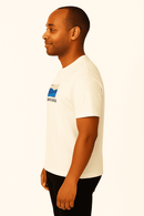 Pale Blue Graphic Tee Pale Nawao.com