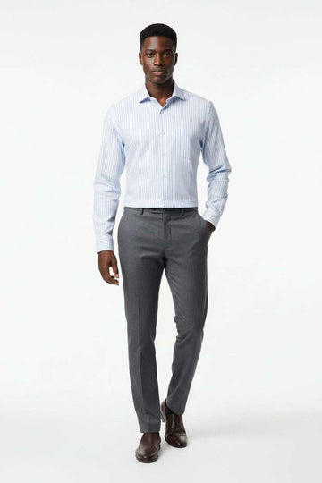 Pale Blue Stand Up Pack Shirt Pale Blue Nawao.com